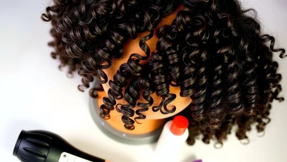 Slingor i mörkt hår väcker intresse